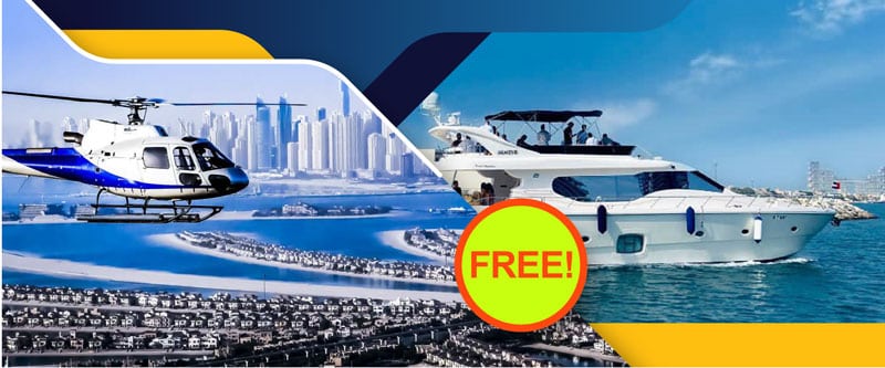 FREE Yacht Tour Dubai Marina